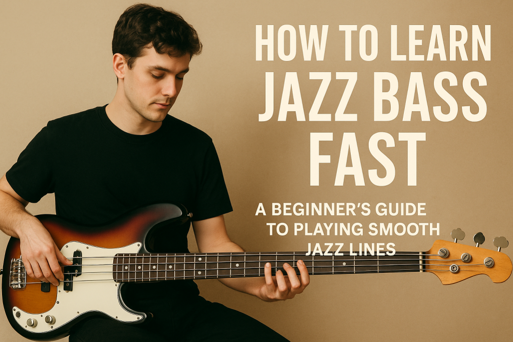 How to Learn Jazz Bass Fast