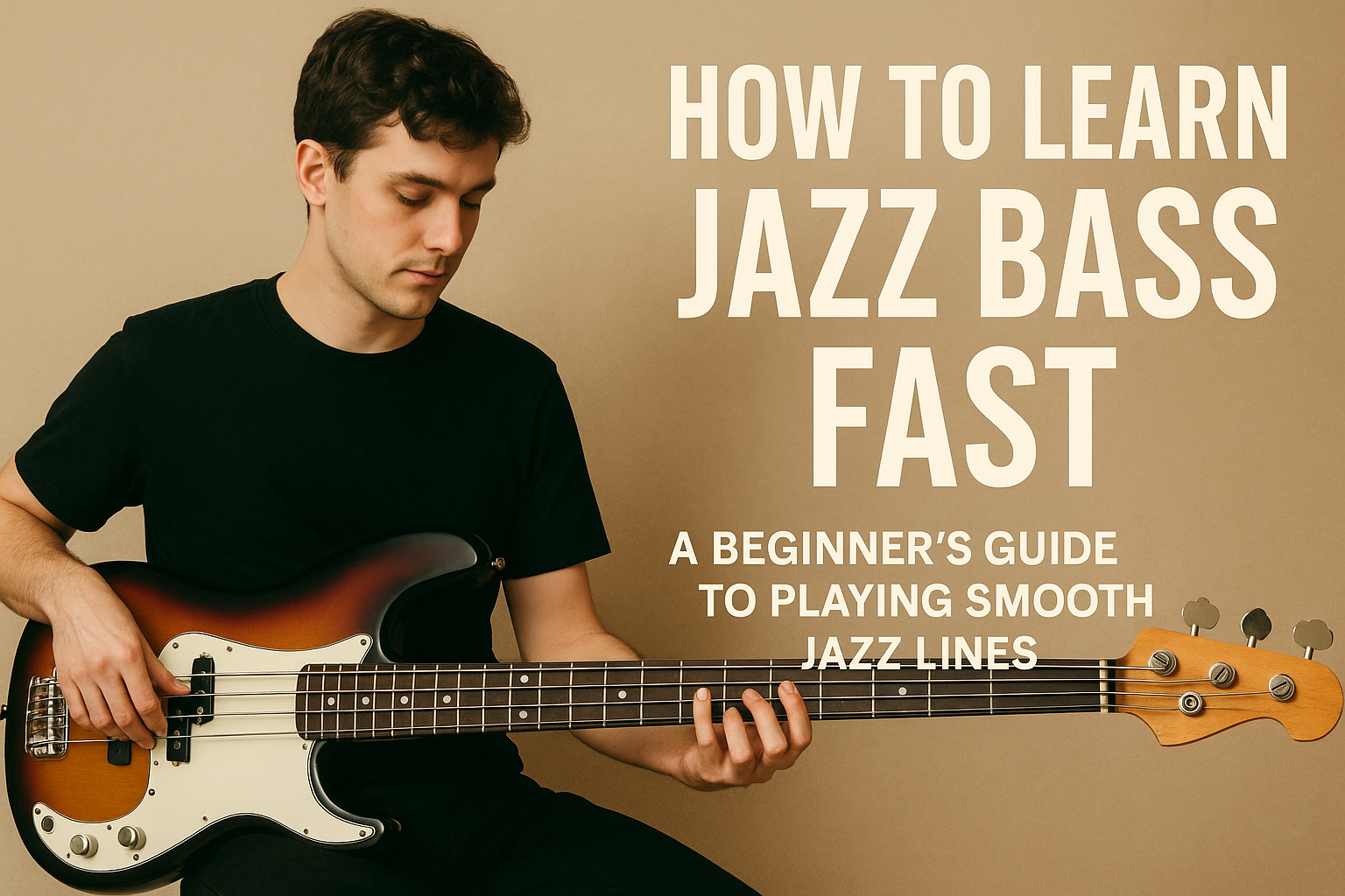 How to Learn Jazz Bass Fast