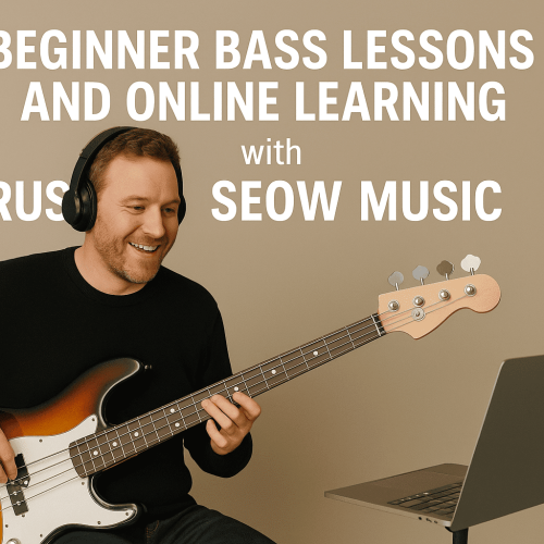 Beginner Bass Lessons and Online Learning with Russell Seow Music